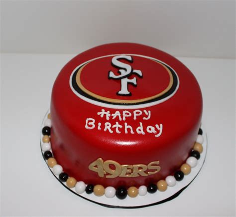 25+ Marvelous Photo of 49Ers Birthday Cake . 49Ers Birthday Cake 49ers ...