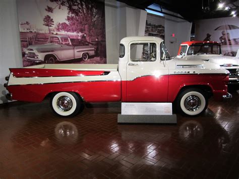 1958 Dodge Sweptside | Pickup bed uses station wagon rear fe… | Flickr