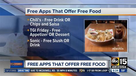 Free apps that get you free food