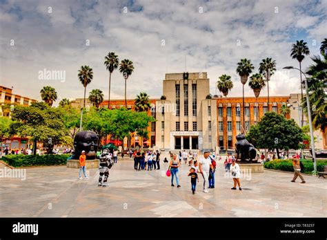 Medellin, Historical center Stock Photo - Alamy