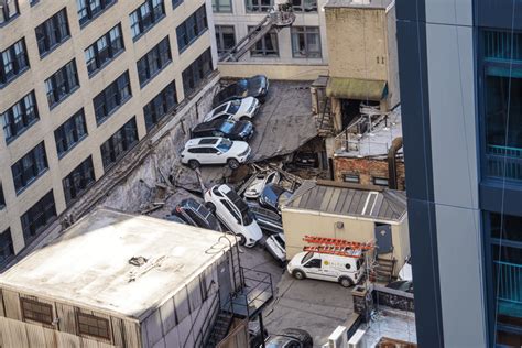 Parking garage collapse: Investigation continues at Lower Manhattan site where open building ...