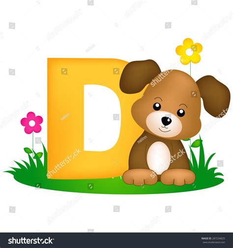 Colorful Animal Alphabet Letter D Cute: เวกเตอร์สต็อก (ปลอดค่าลิขสิทธิ์) 287234825 | Shutterstock