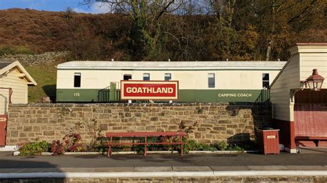 Goathland Station Camping Coach: Unique Vintage Yorkshire Stay