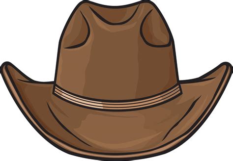 brown cowboy hat 2258879 Vector Art at Vecteezy