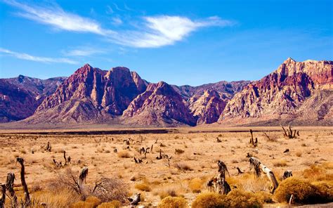 Nevada desert, rocks mountains, red rock canyon Wallpaper | 2560x1600 resolution wallpaper ...