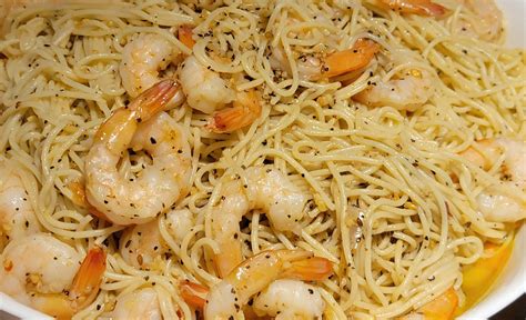 Easy Shrimp & Angel Hair Pasta Recipe