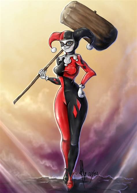 fan art Harley Quinn by Almarosolo on DeviantArt