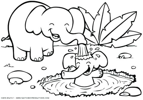 African Safari Animals Coloring Pages at GetColorings.com | Free ...