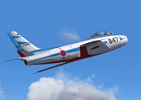 F-86 Sabre 'Blue Impulse' for FSX