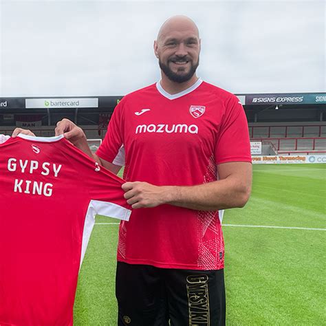 Tyson Fury’s Short Sponsorship for Morecambe FC | Mazuma Mobile