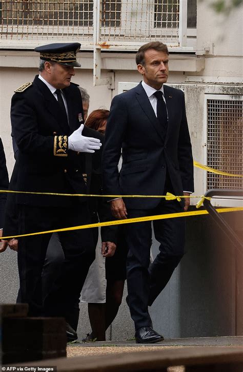 French school murder: Emmanuel Macron reveals cops foiled a SECOND ...