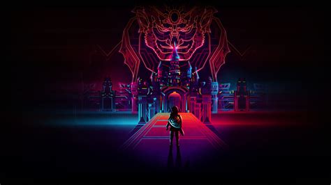 Legend of Zelda Retro Neon Wallpapers | HD Wallpapers | ID #19352