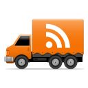 Truck Logo Social Rss / Social Trucks / 128px / Icon Gallery
