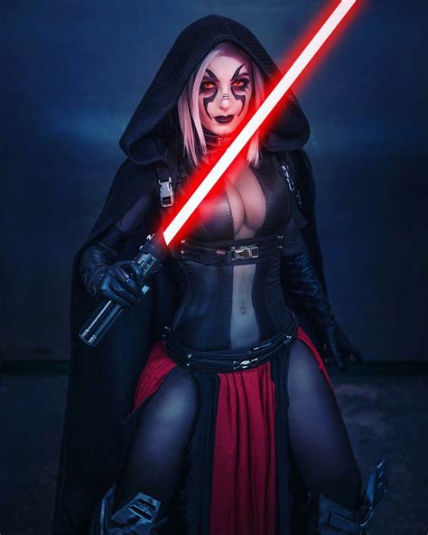 Sith Lord cosplay by Jessica Nigri, Star Wars Fan Art | Behance