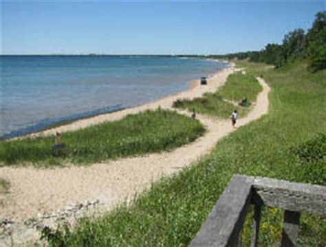 Lake Michigan Sand Dunes - Visit Whitefish Dunes State Park in Door ...