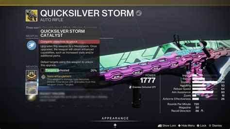 Weapon Guide — Quicksilver Storm: Сatalyst and Overview | WowVendor