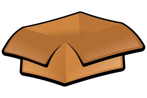 Clipart - Open Box