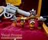 Who Framed Roger Rabbit Cartoon Gun with Bullets and Box replica movie prop