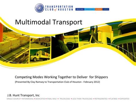 PPT - Multimodal Transport PowerPoint Presentation, free download - ID ...