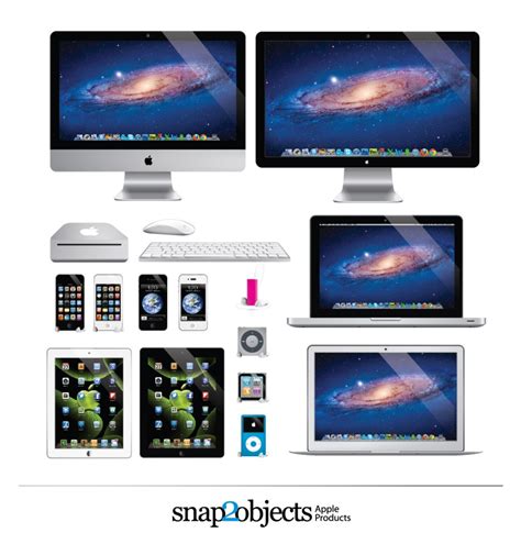 Free Vector Apple Products Icons
