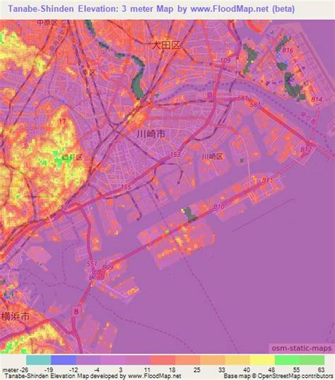 Elevation of Tanabe-Shinden,Japan Elevation Map, Topography, Contour