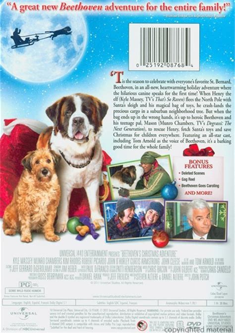 Beethoven's Christmas Adventure (DVD 2011) | DVD Empire