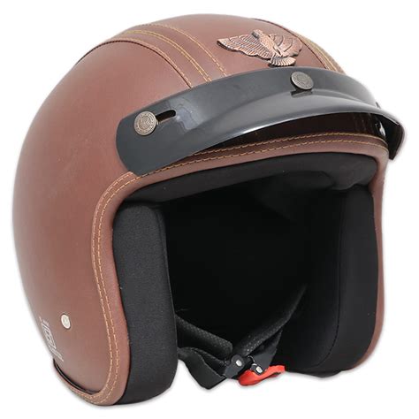 O2 Star Open Face ABS Helmet with Adjustable Strap, Sturdy Head ...