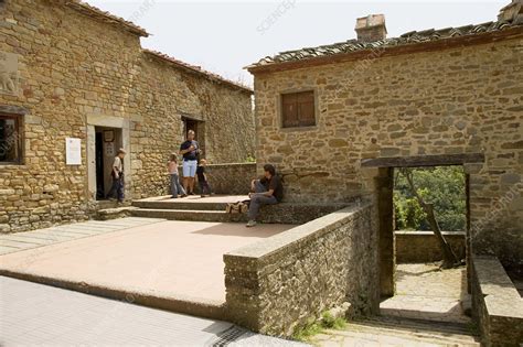 Leonardo da Vinci birthplace and museum - Stock Image - H465/0350 - Science Photo Library