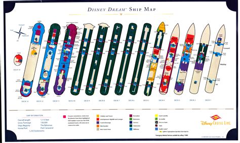 Deck Plans - Disney Dream & Disney Fantasy • The Disney Cruise Line Blog