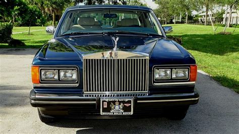 1988 ROLLS ROYCE SILVER SPIRIT LUXURY SEDAN WITH ONE OWNER 9200 ORIGINAL MILES - Classic Rolls ...