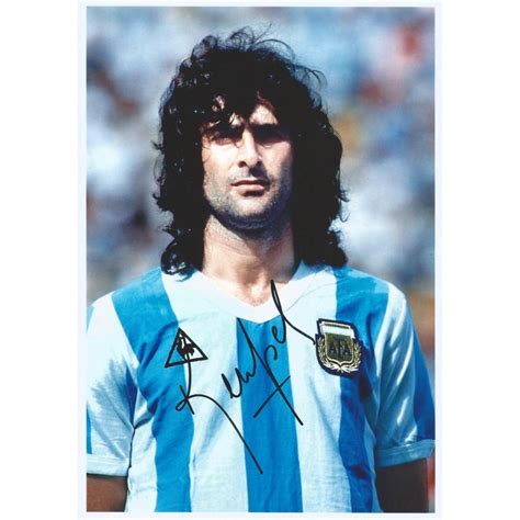 Mario KEMPES Autograph