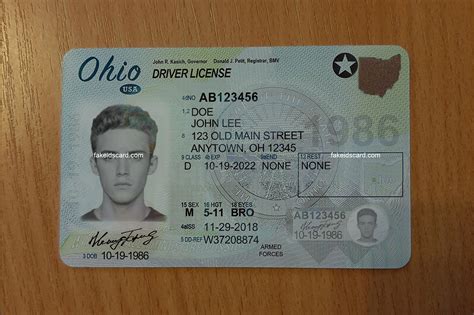 Ohio Scannable Fake Id Front And Back - Buy Scannable Fake ID Online - Fake Drivers License