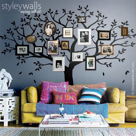 Family Tree Wall Decal tree Wall Decal Photo Frame Tree Wall Decal ...