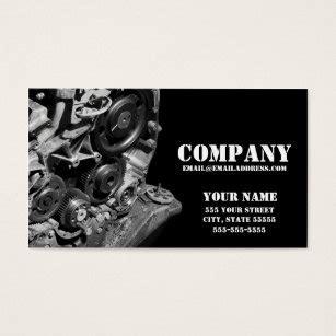 For Diesel Mechanic Business Cards & Templates | Zazzle