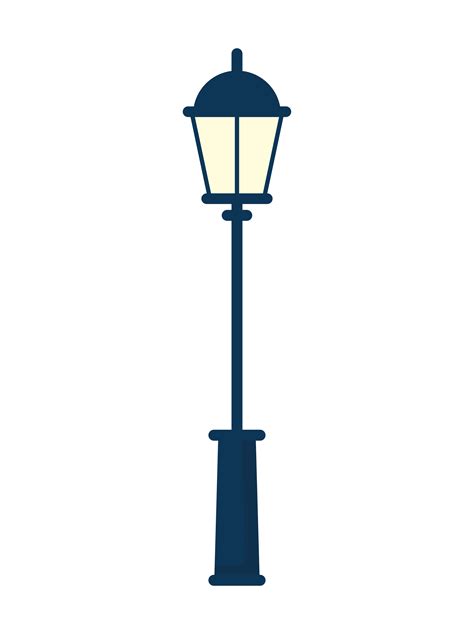 Vintage Street Lamp Clipart Vector Design Vector Clipart Print Crella ...