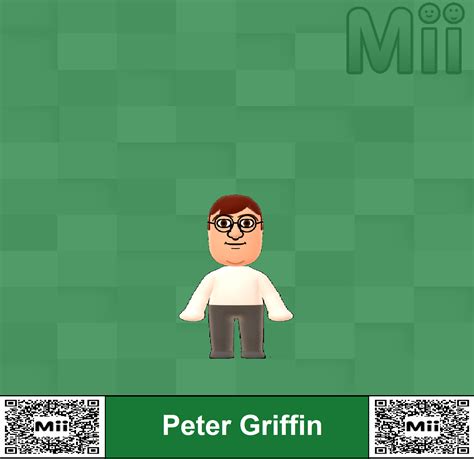 Peter Griffin (Mii Character) by Hazlamglorius on DeviantArt