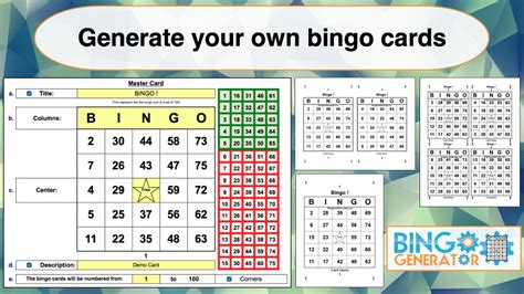 Bingo Card Generator Excel Tutorial - YouTube