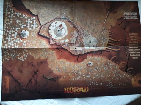 Unboxing Barsoom VI – Poster Map of Barsoom | Musings and Ravings