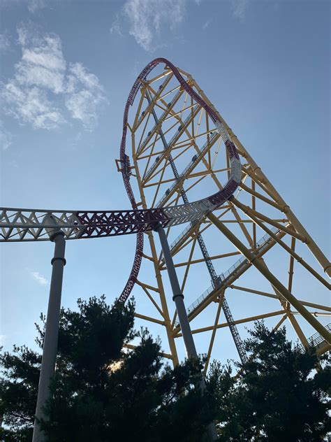 Lots of Dragster testing today! (More in comments) : r/cedarpoint