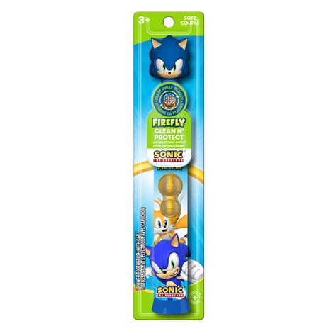 Firefly Clean N' Protect Sonic The Hedgehog Power Toothbrush - Shop Toothbrushes at H-E-B