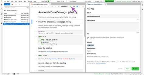 Publishing Anaconda Notebooks — Anaconda documentation