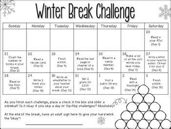 Winter Break Challenge for Elementary Classrooms! *UPDATED FOR 2021* | Winter break, Elementary ...