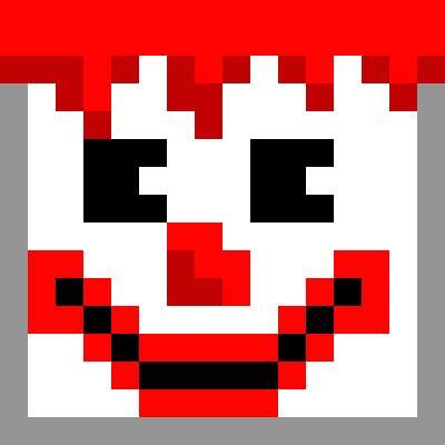 clown head | Minecraft Blocks | Tynker