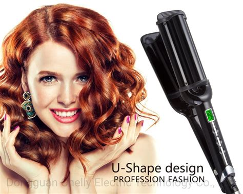 High Quality Professional Hair Curler Wave Maker Triple Barrel Curling Wand - China Hair Curling ...