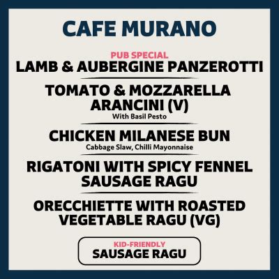 CAFÉ MURANO | Pub in the Park Marlow