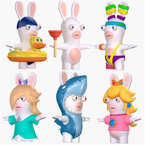 Rayman Raving Rabbids 3D Game Models for Download | TurboSquid