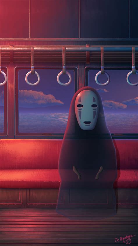 ArtStation - No-Face from Spirited Away