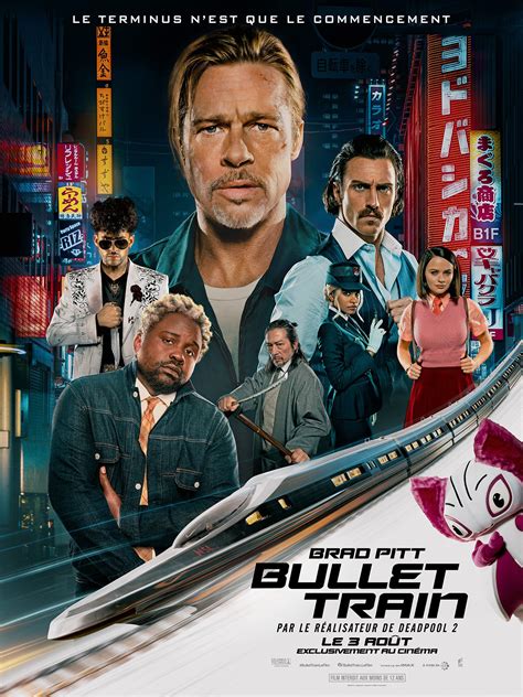 Bullet Train en Blu Ray : Bullet Train [4K Ultra HD + Blu-Ray-Édition boîtier SteelBook] - AlloCiné