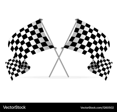 Racing flags Royalty Free Vector Image - VectorStock