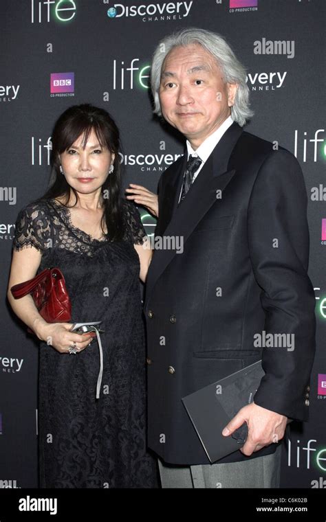 Dr. Michio Kaku and his wife Premiere of Discovery Channel's 'Life' at ...